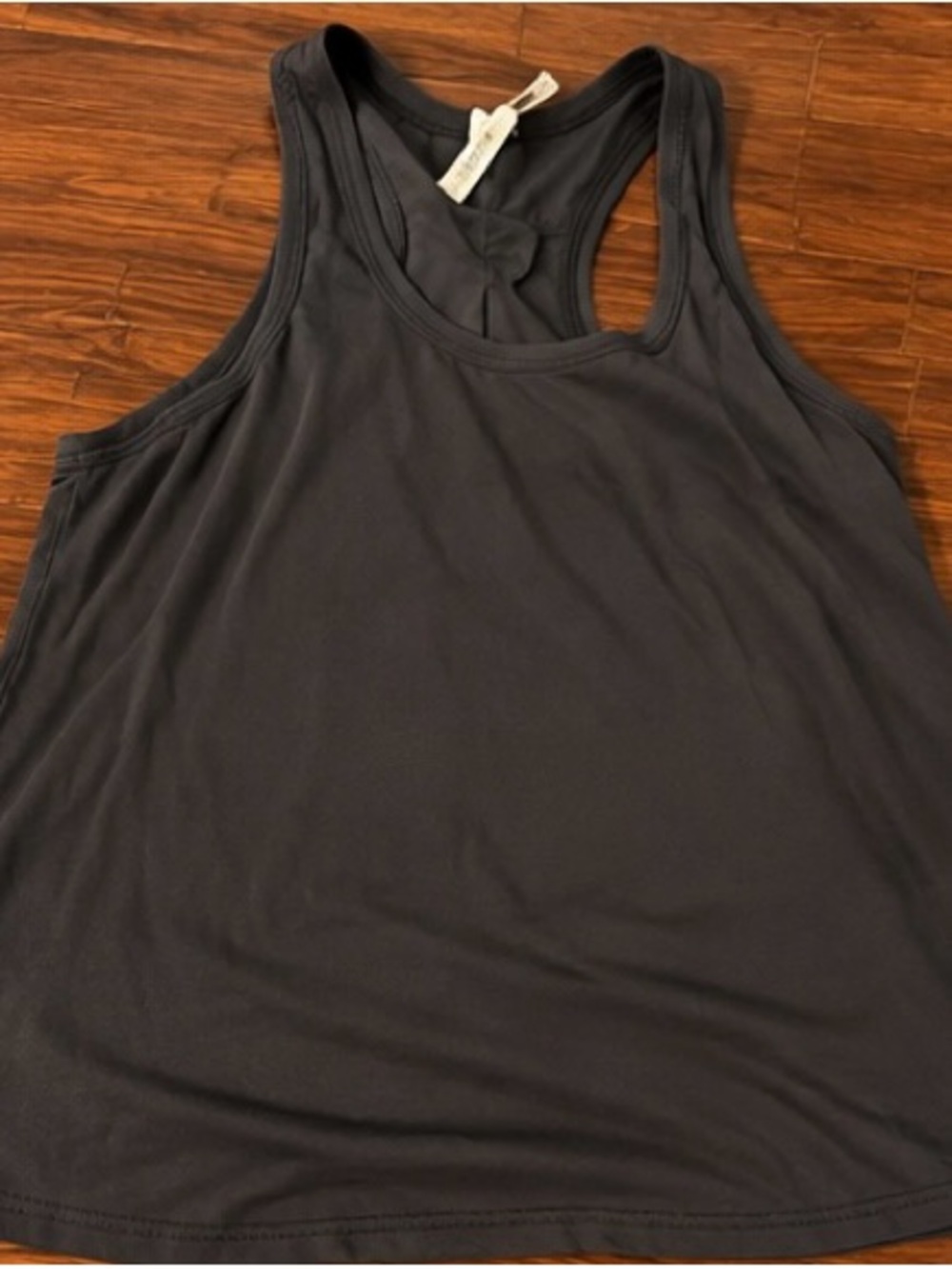 lululemon athletica Charcoal Gray Racerback Tank